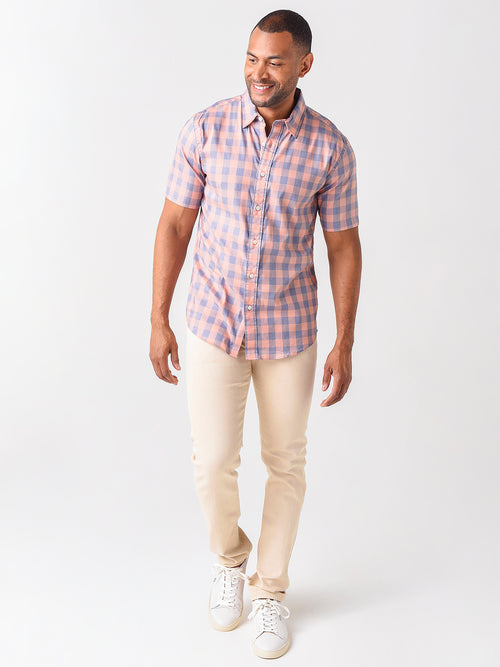 Faherty Brand Men's Short Sleeve Movement Shirt
