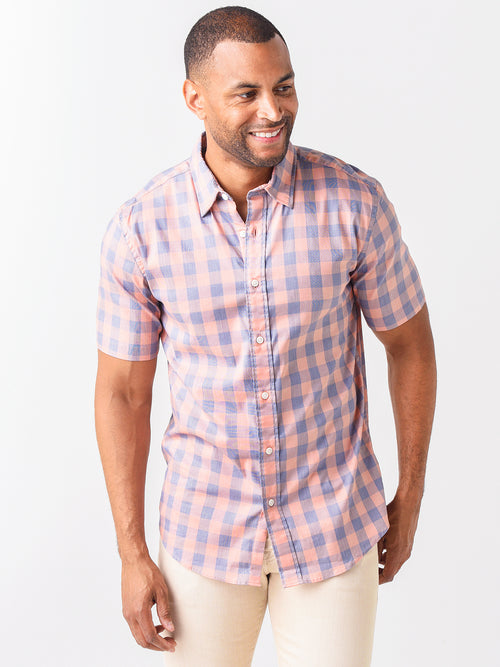 Faherty Brand Men's Short Sleeve Movement Shirt