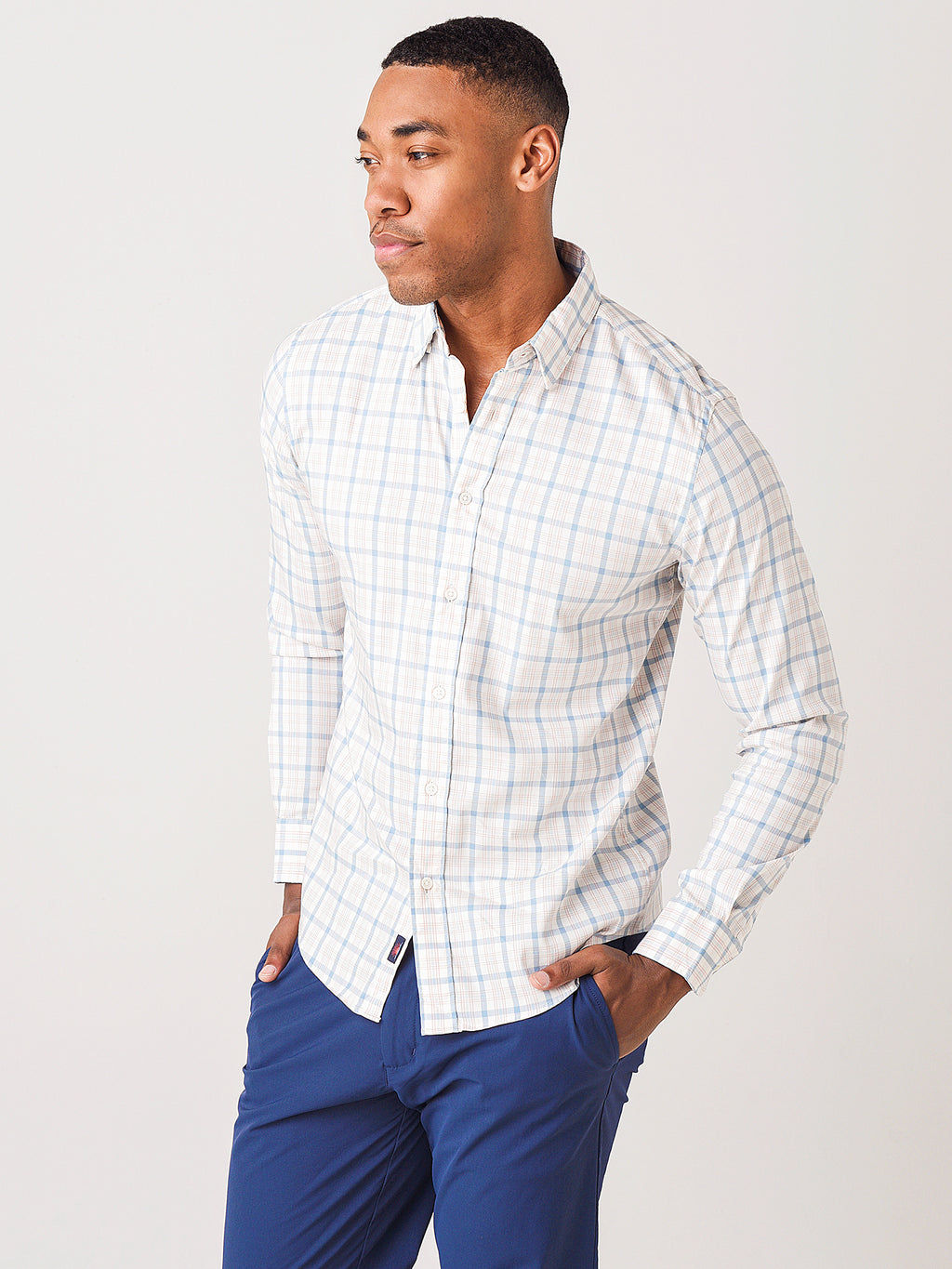 Faherty Brand Men's The Movement Shirt - Saint Bernard