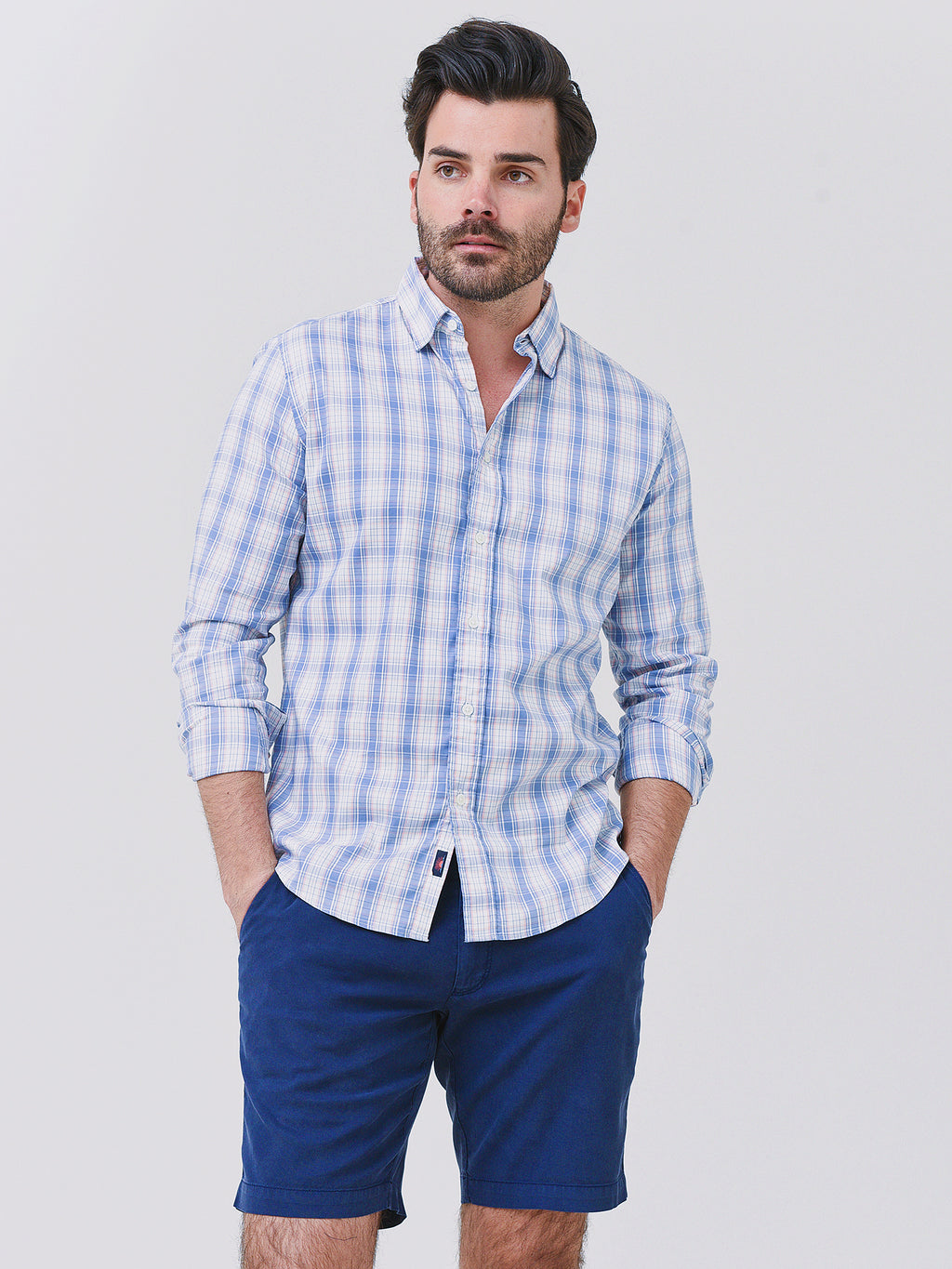 Faherty Brand Men's The Movement Shirt - Saint Bernard