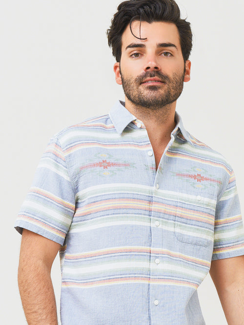 Faherty Brand Men's Doug Good Feather Shirt