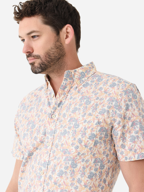 Faherty Brand Men's Short Sleeve Breeze Shirt