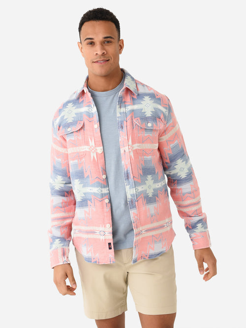 Faherty Brand Men's Doug Good Feather Canyon Overshirt