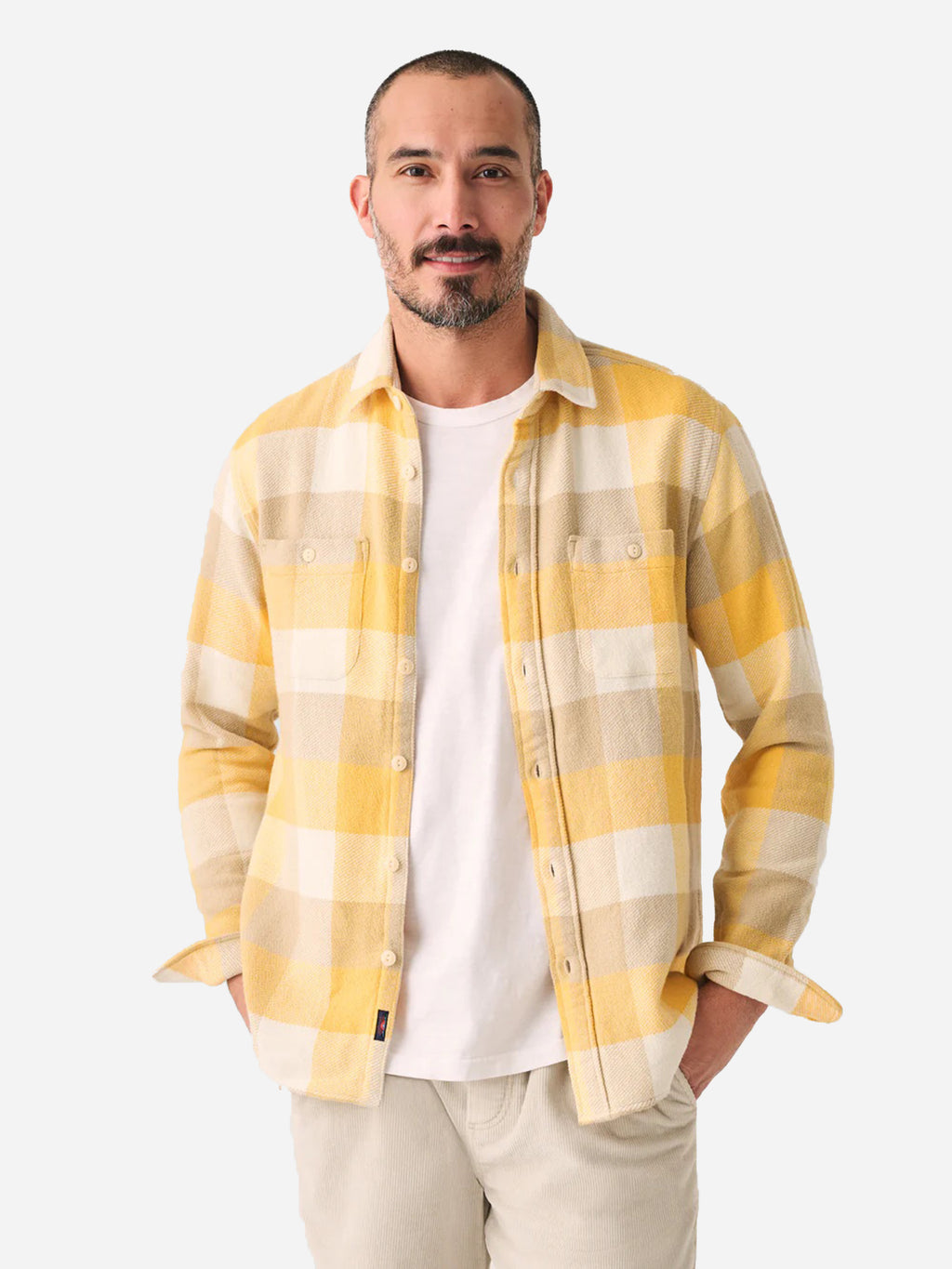 Faherty Brand Men's The Surf Flannel - Saint Bernard