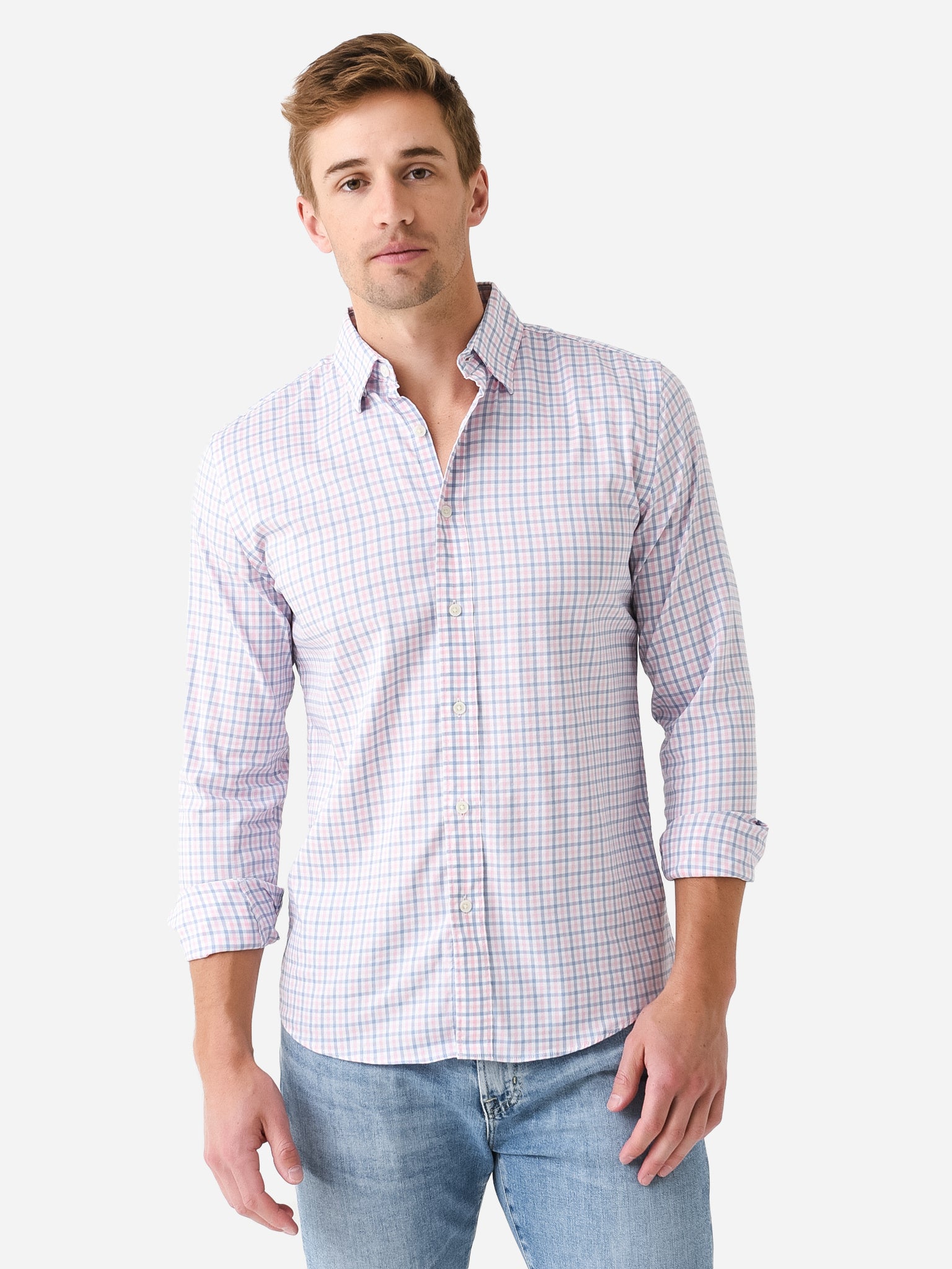 Faherty Brand Men's The Movement Shirt - Saint Bernard
