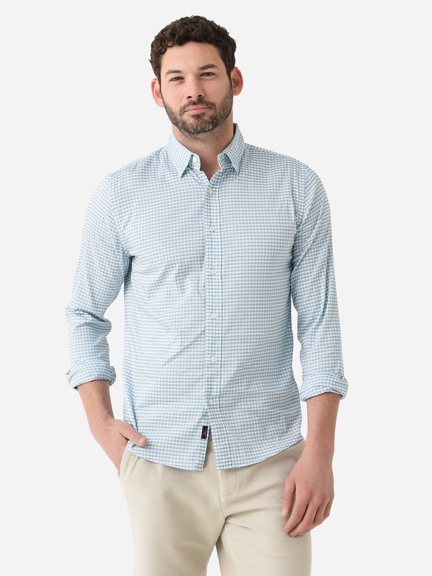 Faherty Brand Men's The Movement Shirt - Saint Bernard