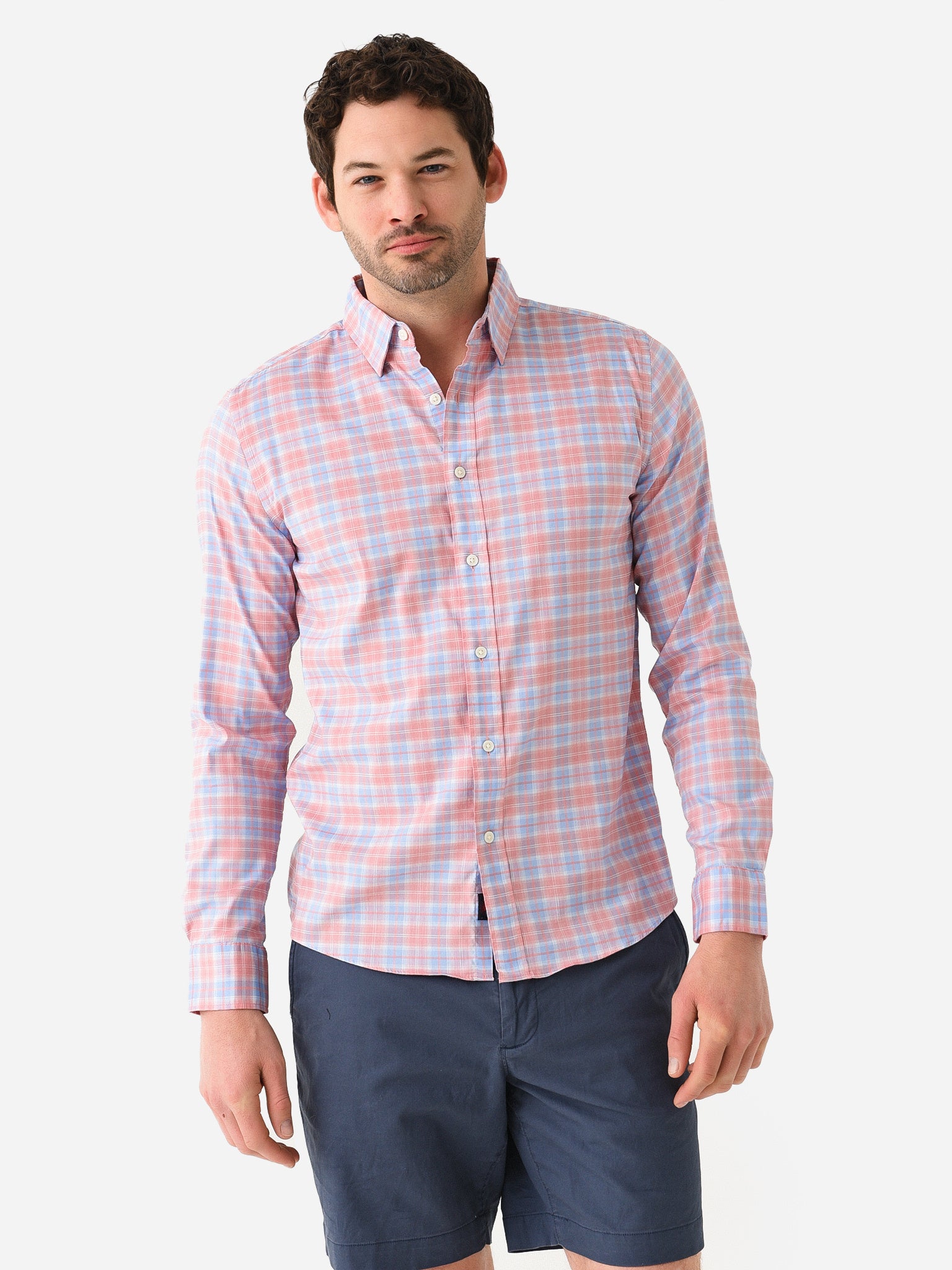 Faherty Brand Men's The Movement Shirt - Saint Bernard