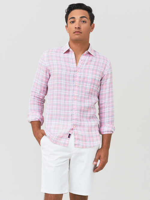 Faherty Brand Men's Linen Laguna Shirt