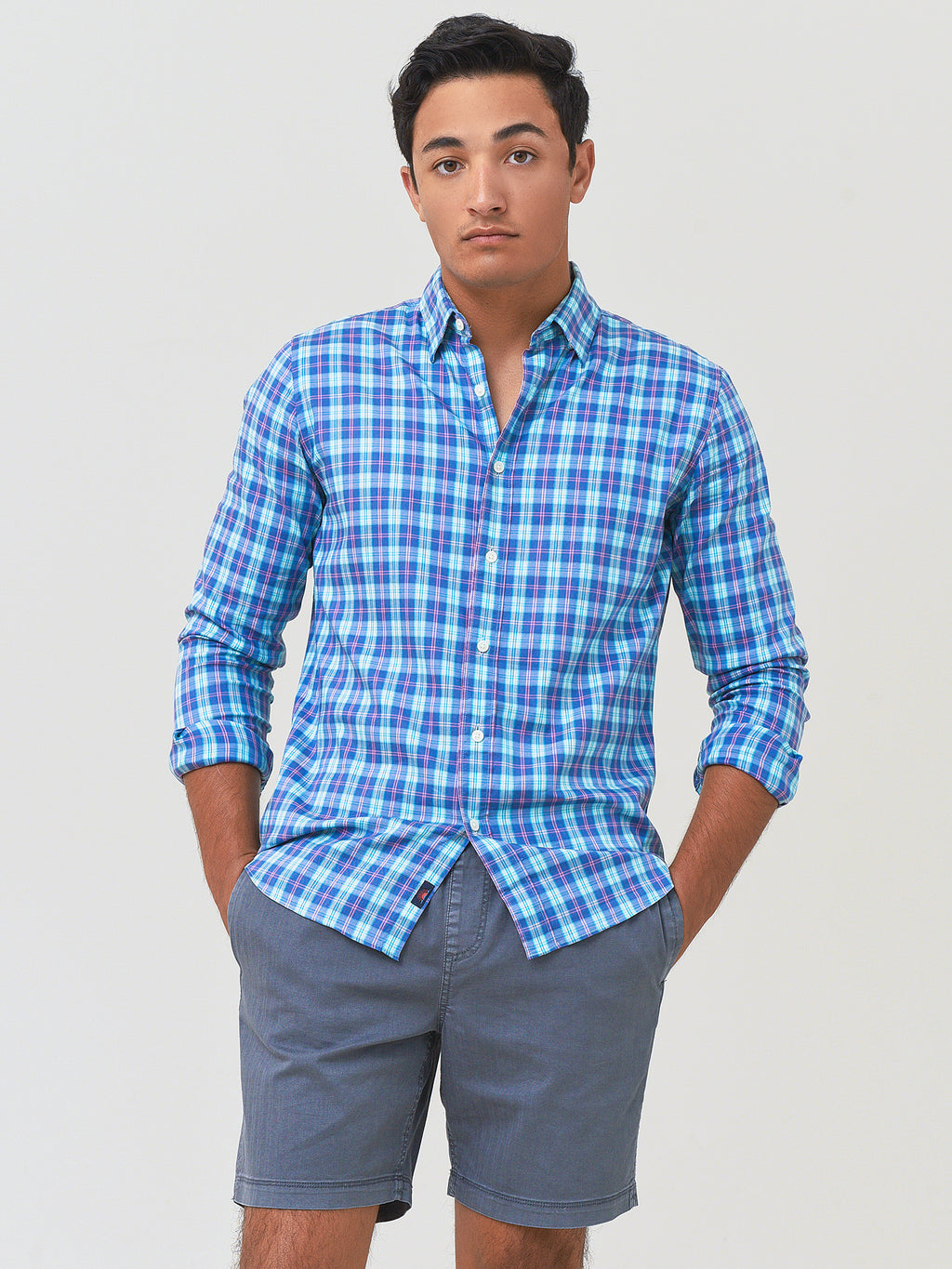 Faherty Brand Men's The Movement Shirt - Saint Bernard