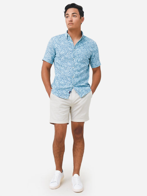 Faherty Brand Men's Short-Sleeve Breeze Shirt