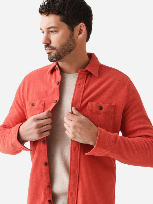 Faherty Brand Men's Knit Alpine Shirt