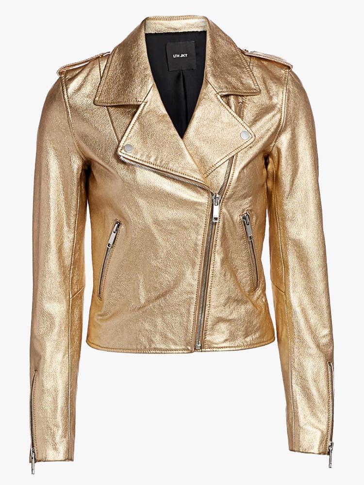 Lth Jkt Women's MYA Cropped Biker Jacket – Saint Bernard