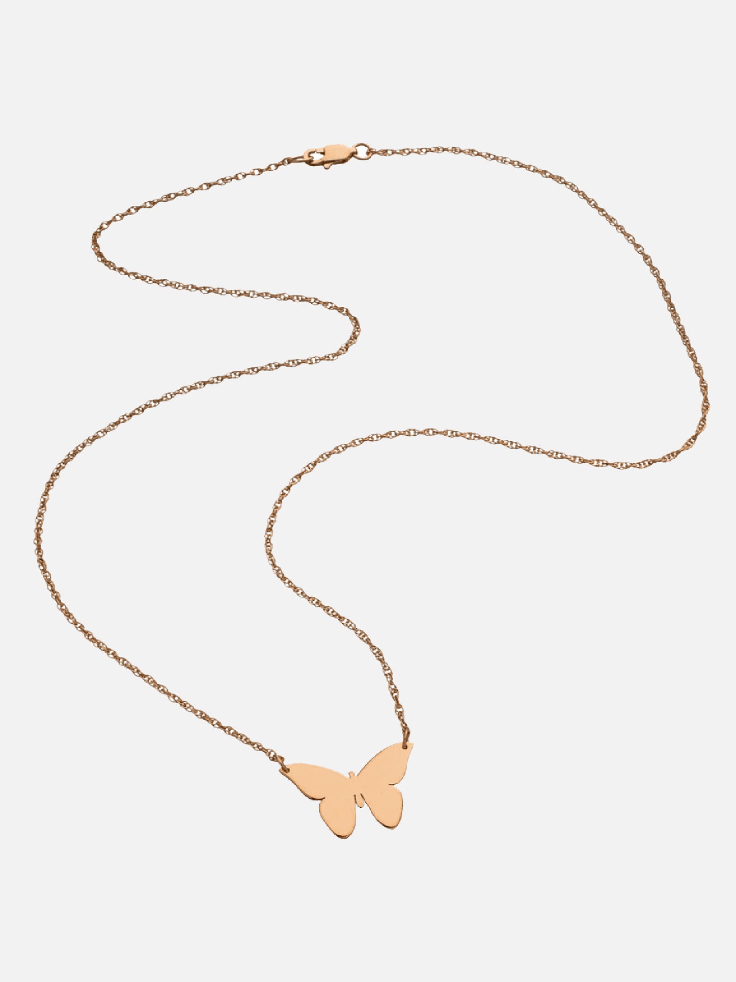 Jennifer Zeuner Jewelry Mariah 1/2" Butterfly Necklace