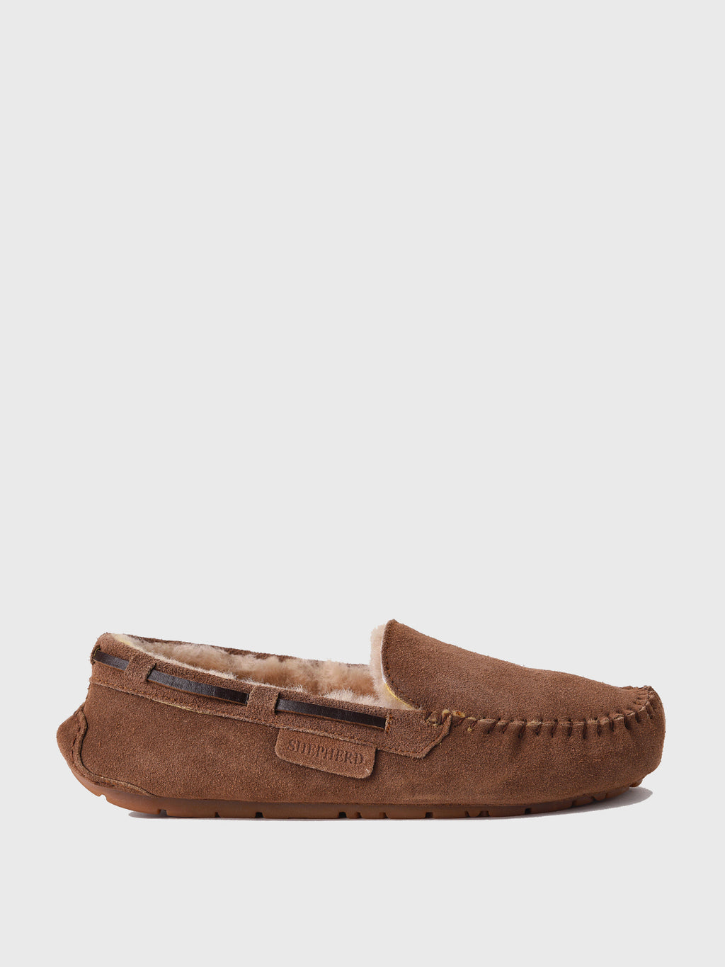 Shepherd Of Sweden Women's Mirre Sheepskin Slippers - Saint Bernard