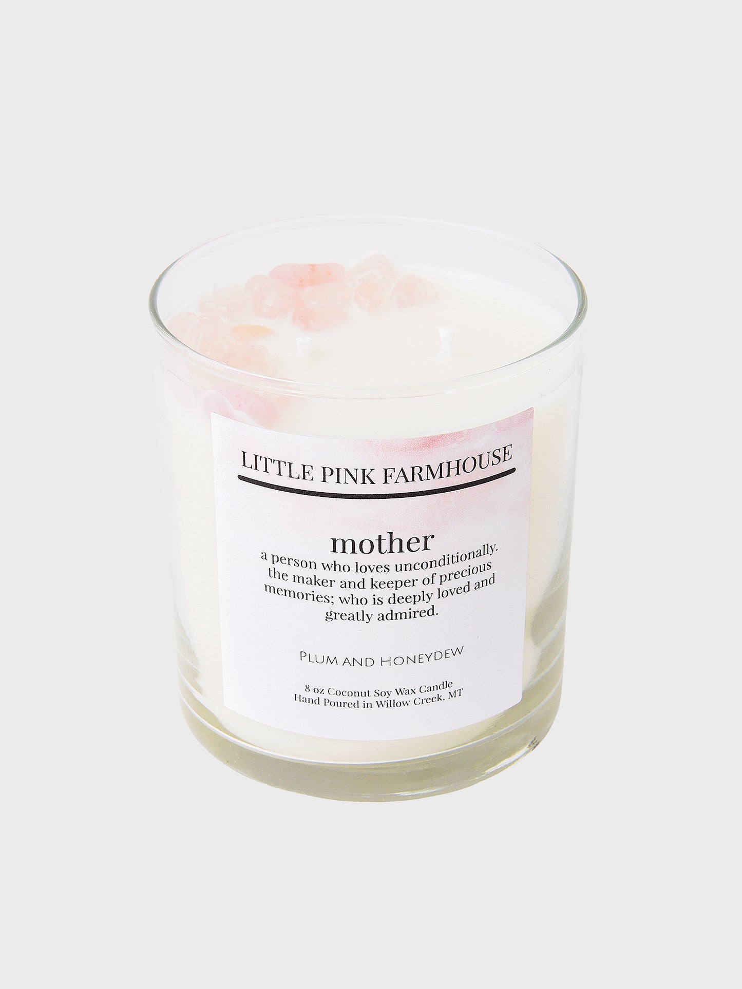 Little Pink Farmhouse Mother's Day Candle