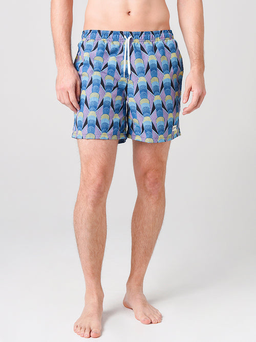Bather Men's Multi Deco Swim Trunk