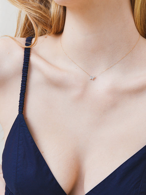 Adina Reyter Women's Marquise Cluster Necklace