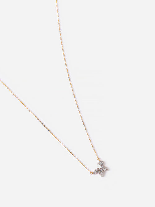 Adina Reyter Women's Marquise Cluster Necklace