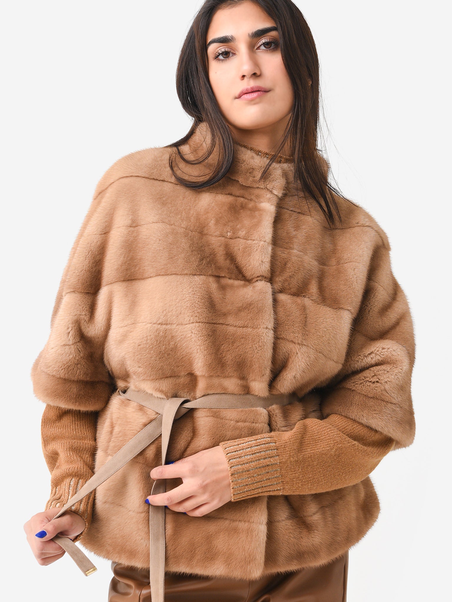 Suprema Women's Mink Jacket - Saint Bernard