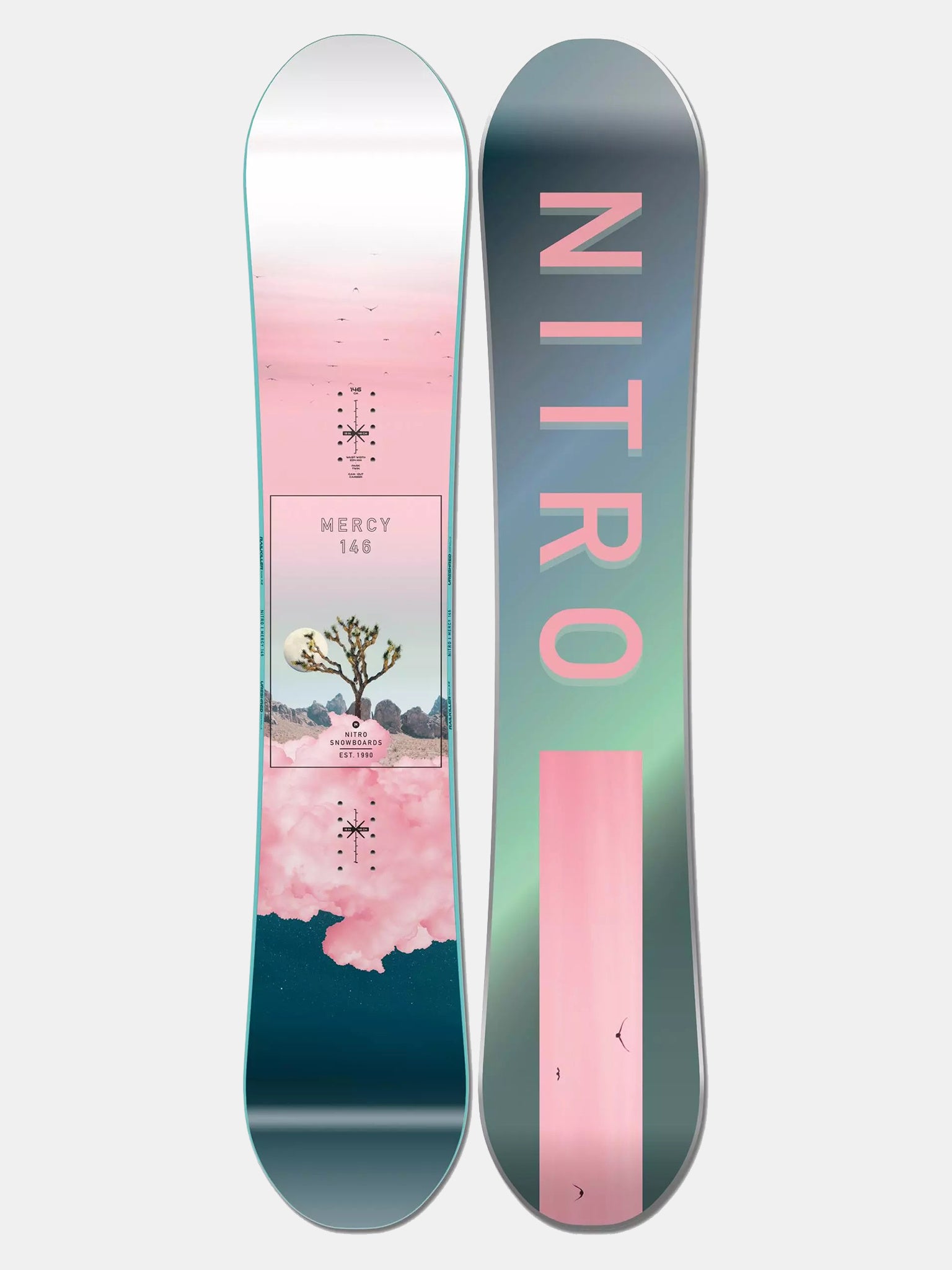 Nitro Women's Mercy Snowboard 2021 - Saint Bernard