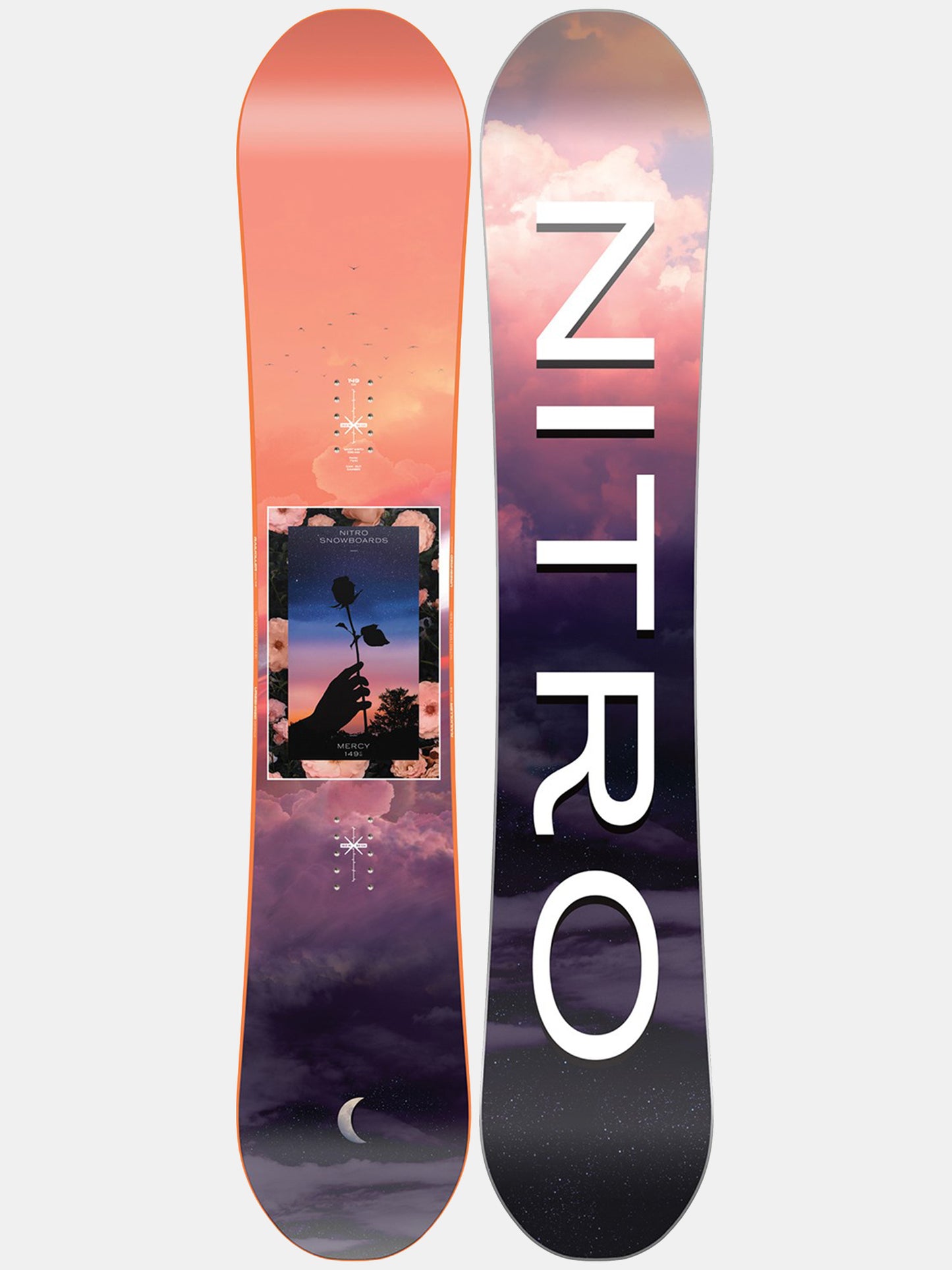 Nitro Women's Mercy Snowboard 2022 - Saint Bernard