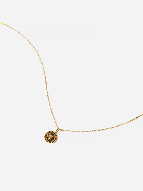 Adina Reyter Women's Diamond Rays Pendant Necklace