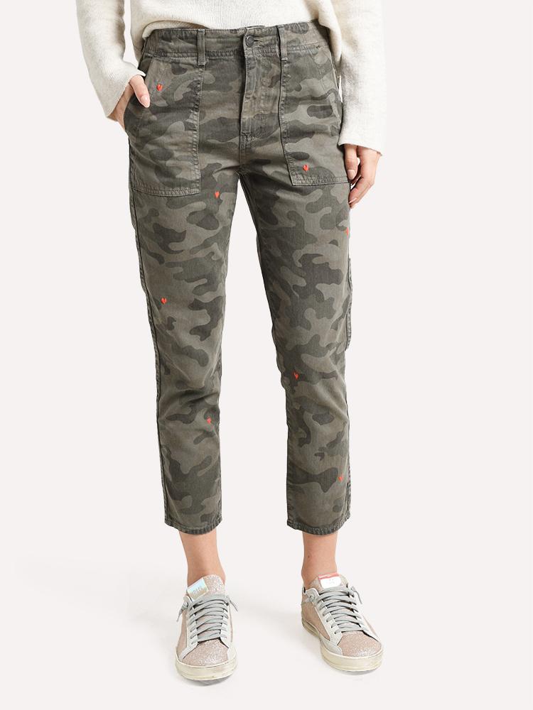 Sundry Hearts and Camo Utility Pant - Saint Bernard