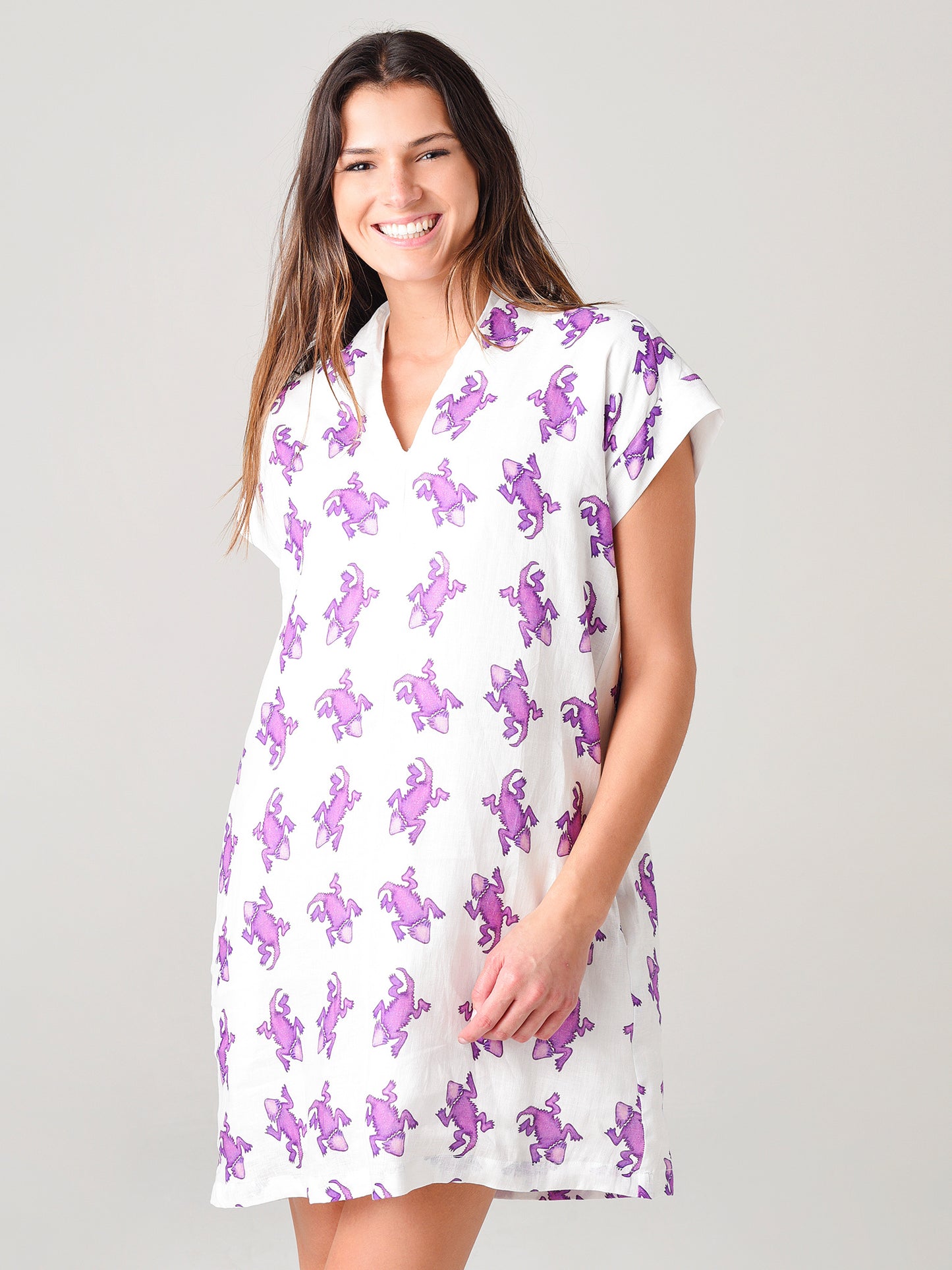 Brooke Wright Designs Women's Nancy Dress - Saint Bernard