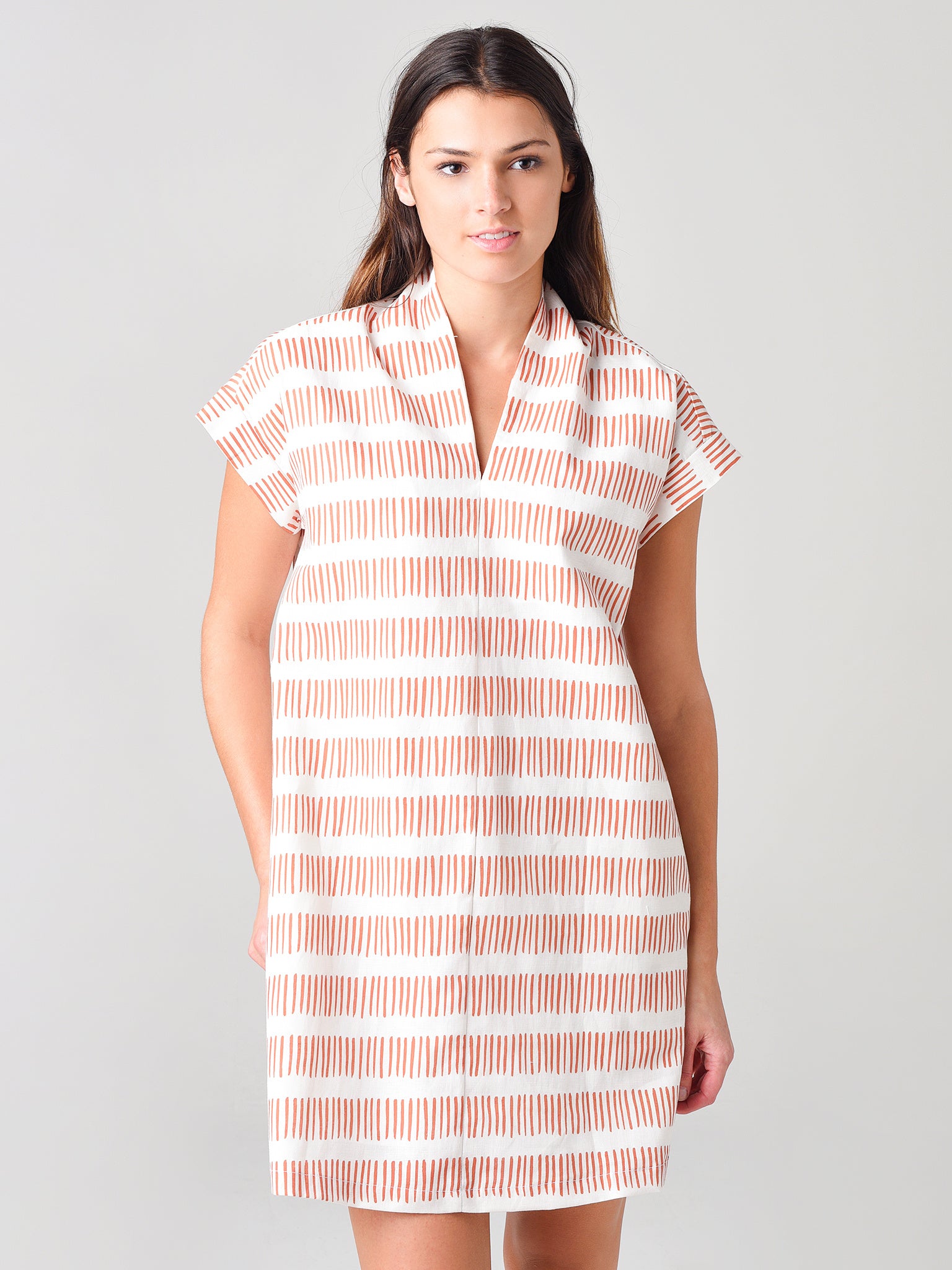 Brooke Wright Designs Women's Nancy Dress - Saint Bernard