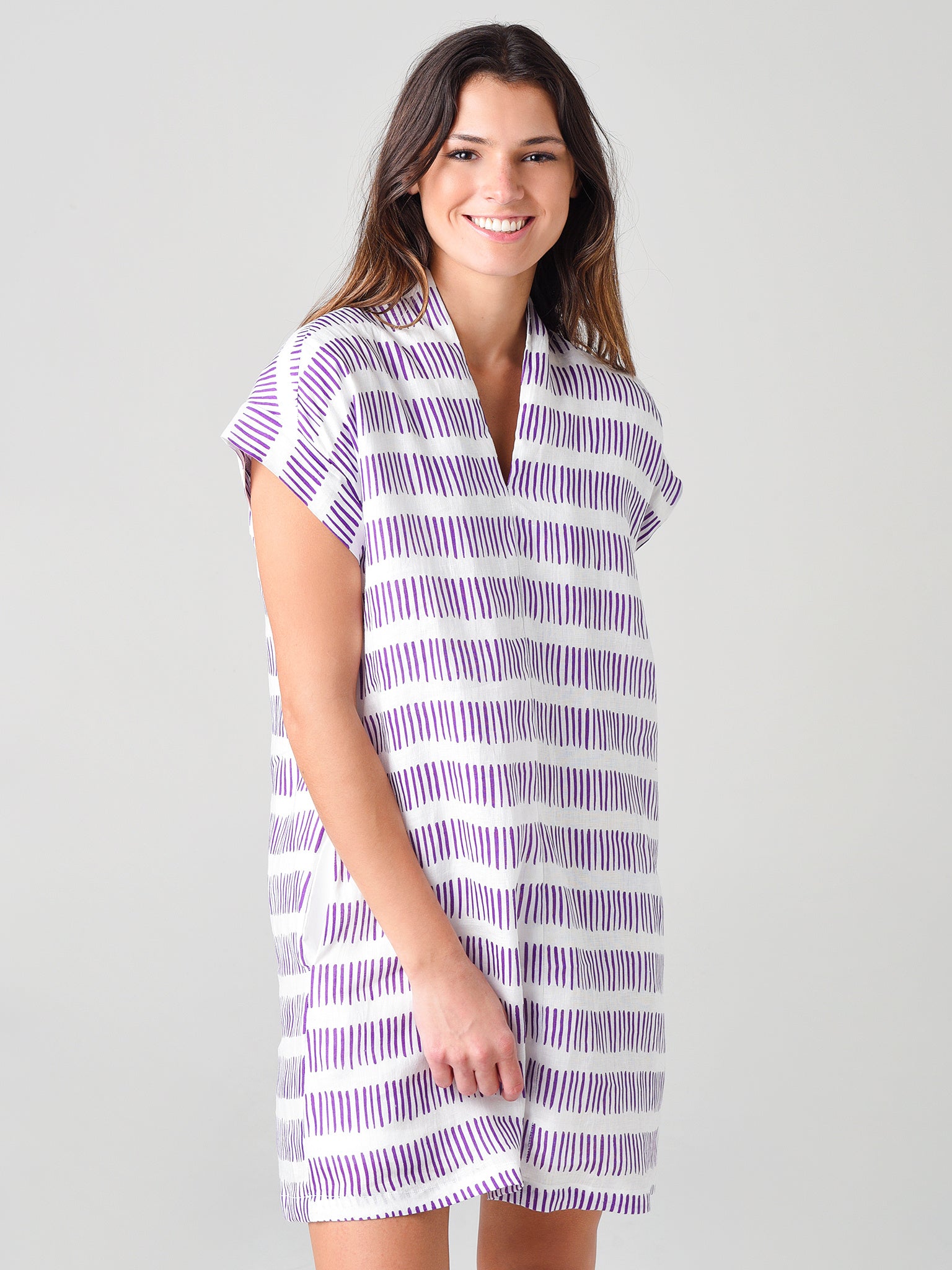 Brooke Wright Designs Women's Nancy Dress - Saint Bernard