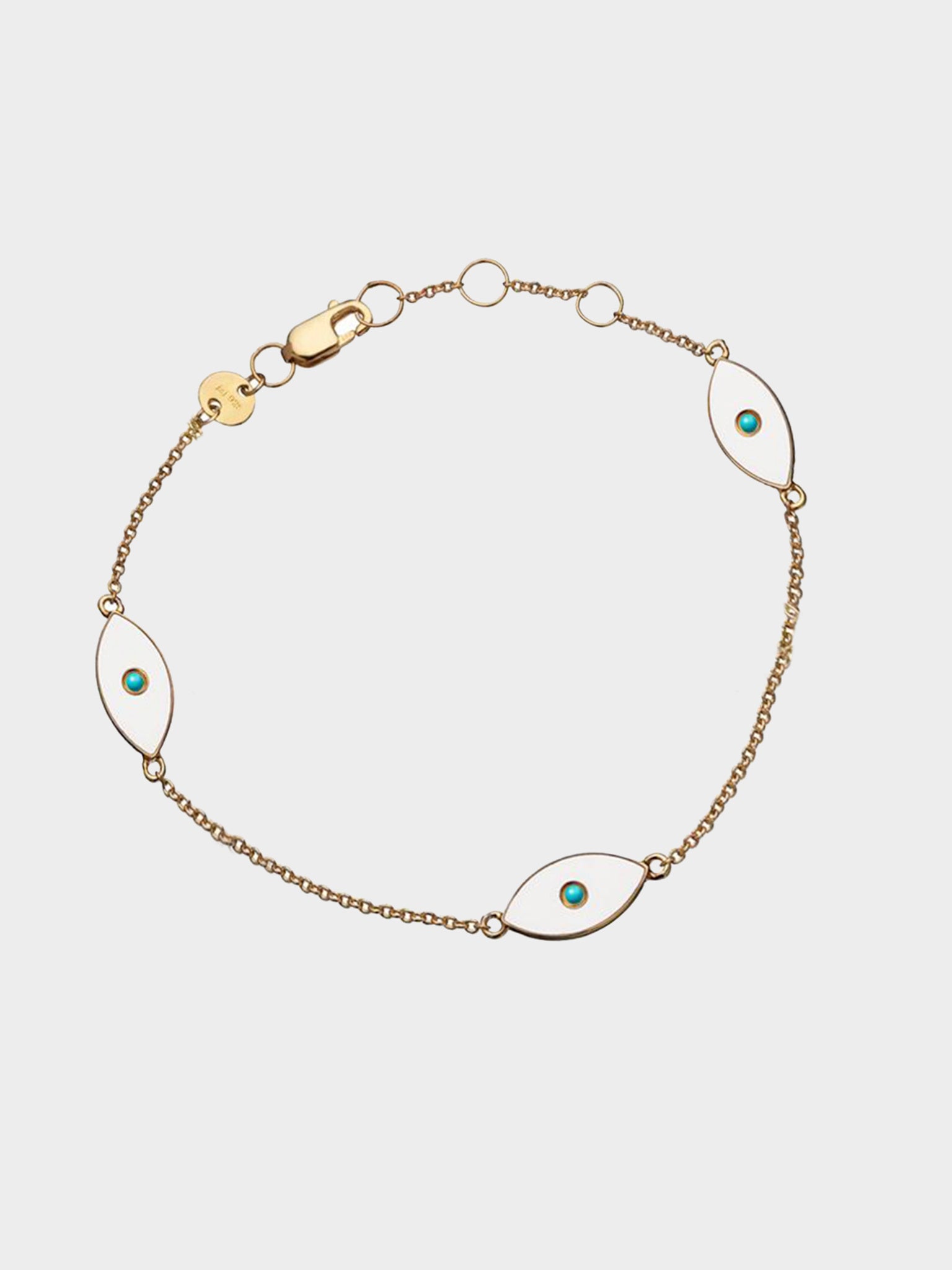 Jennifer Zeuner Nazar Enamel Romy Bracelet - Saint Bernard