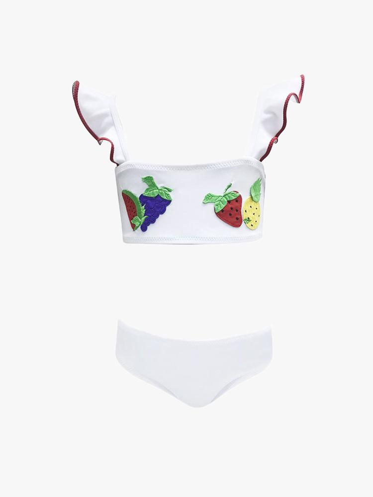 Nessi Byrd Girls’ Van Two Piece Swimsuit - Saint Bernard