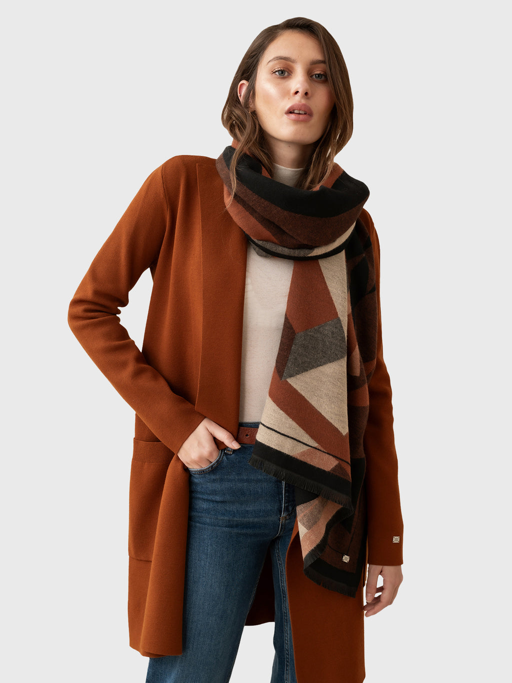 Soia & Kyo Women's Nefli Scarf - Saint Bernard
