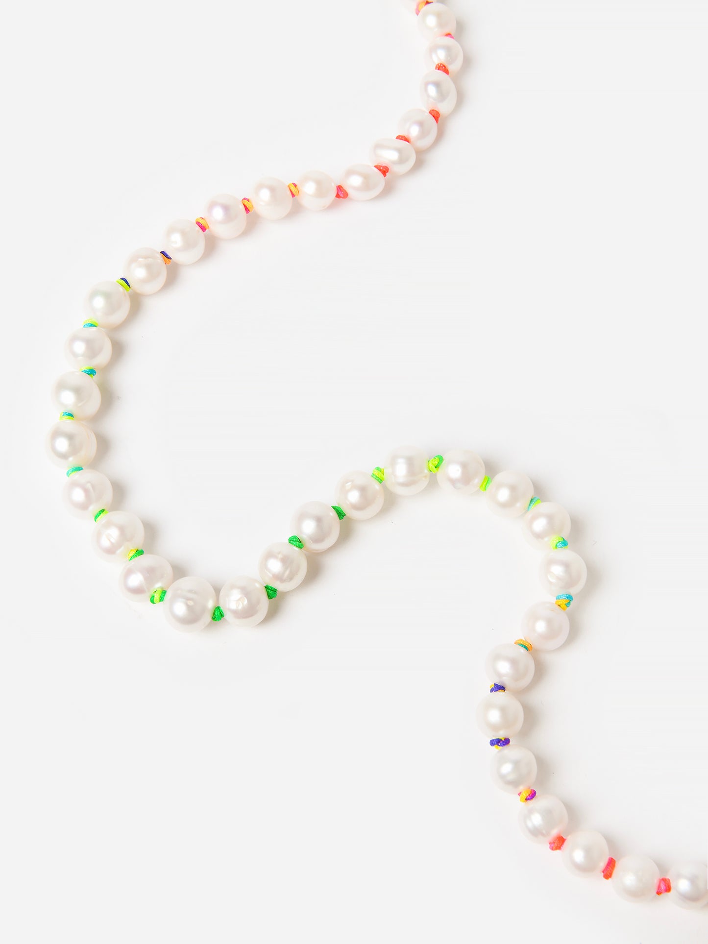 Martha Calvo Women's Neon Knotted Necklace