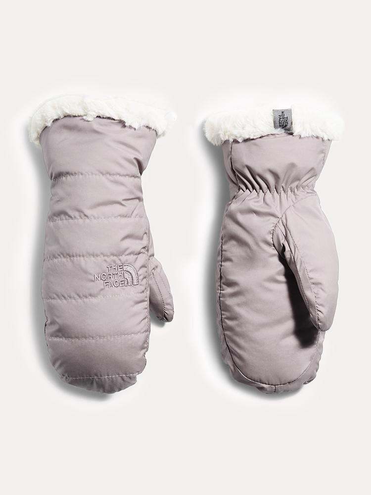 The North Face Girls' Reversible Mossbud Swirl Mitts - Saint Bernard