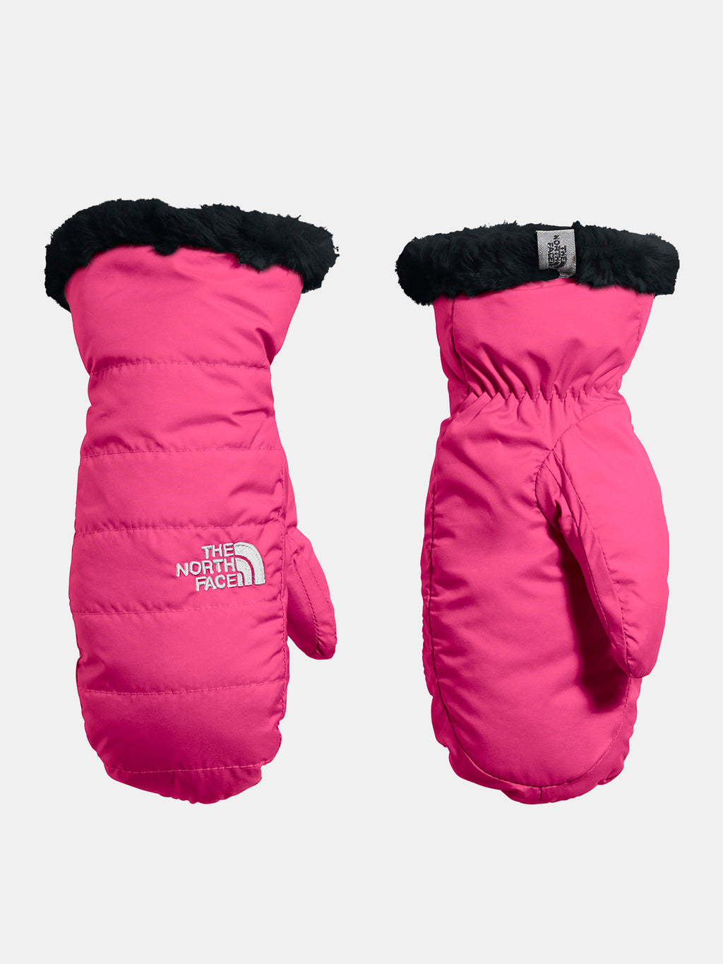 The North Face Girls' Reversible Mossbud Swirl Mitts - Saint Bernard