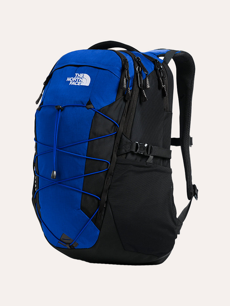 north face borealis backpack folk blue Women's Virtual Blue/Indigo Plum Celebrated for its iconic bungee straps The North Face Borealis Backpack