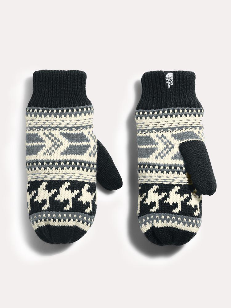The North Face Womens Fair Isle Mitt - Saint Bernard