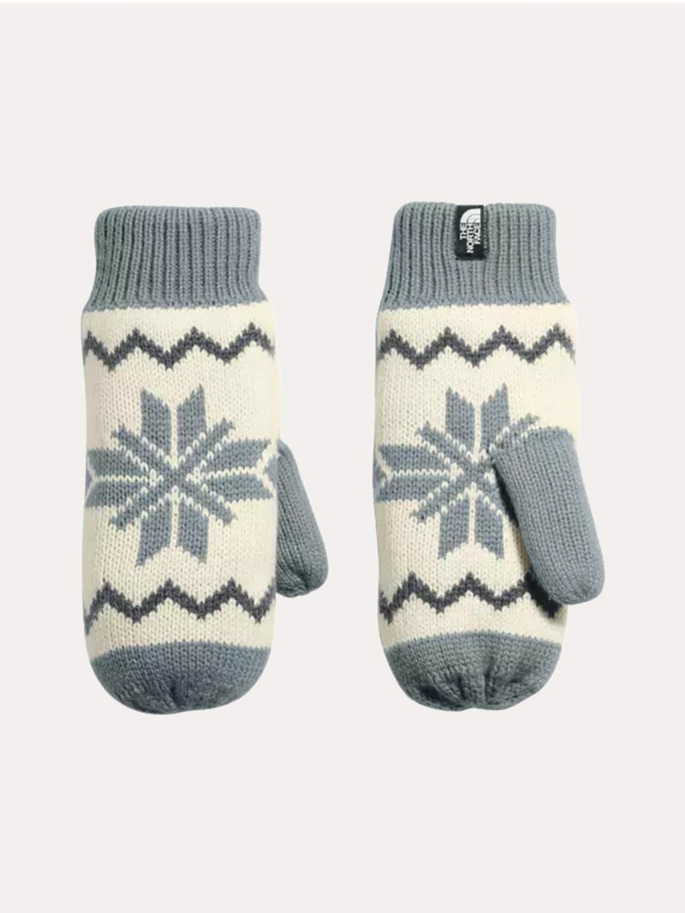 The North Face Womens Fair Isle Mitt - Saint Bernard