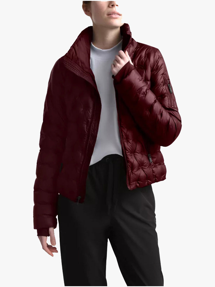 The North Face Women's Holladown Crop Jacket - Saint Bernard