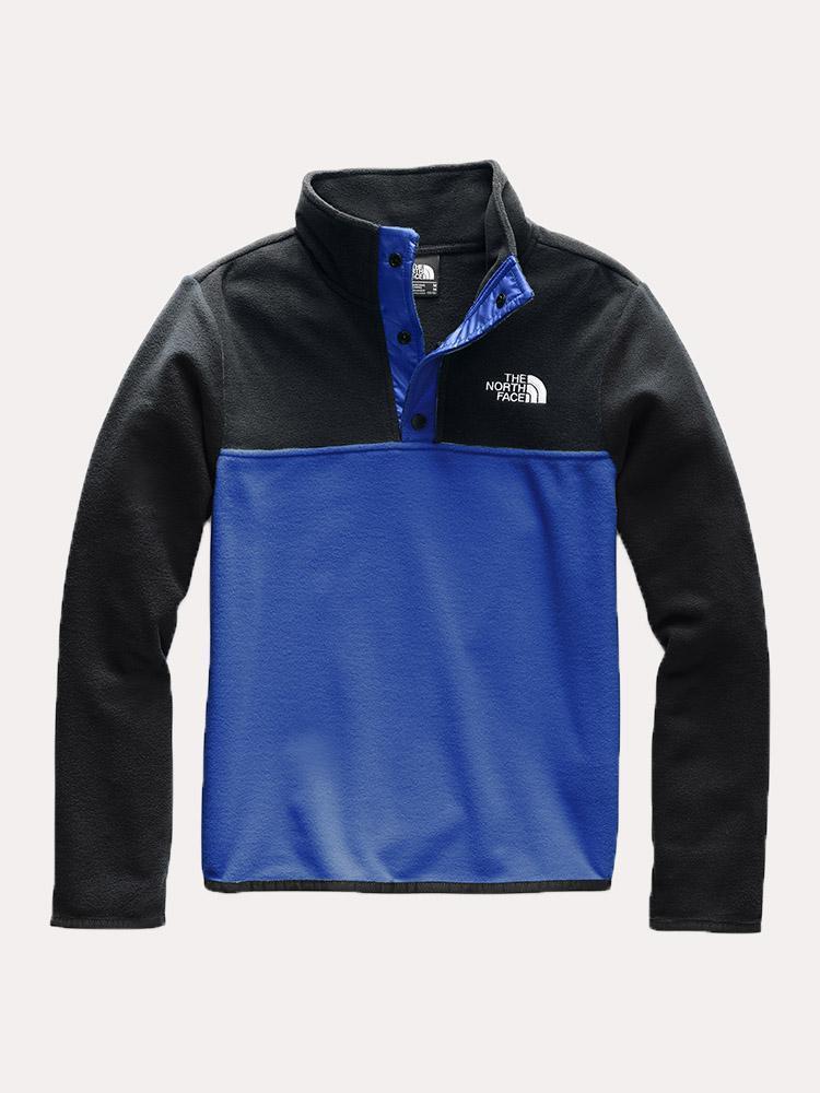 The North Face Boys' Glacier 1/4 Snap Pullover - Saint Bernard