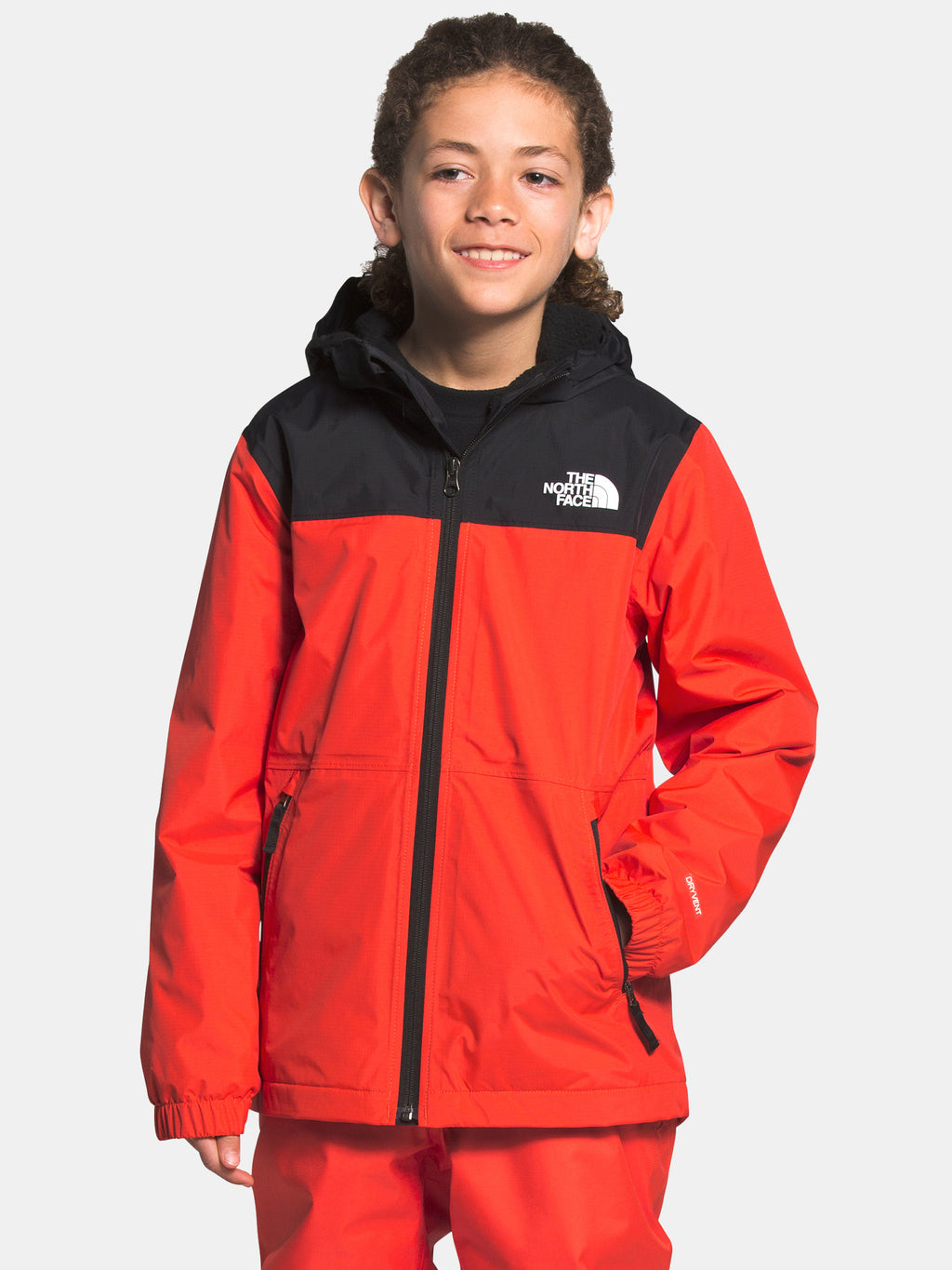 The North Face Boys Warm Storm Rain Jacket - Saint Bernard