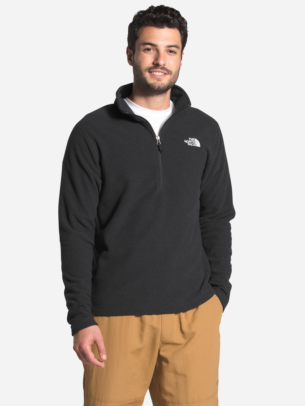 The North Face Men's Textured Cap Rock Quarter-Zip - Saint Bernard
