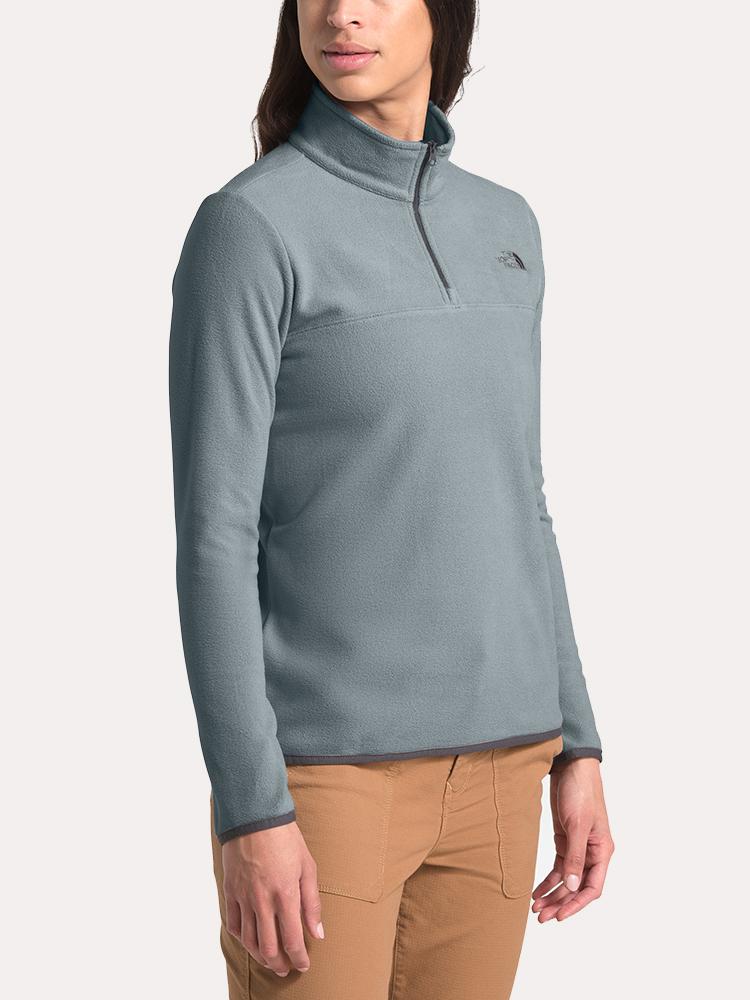 The North Face Women's TKA Glacier 1/4 Zip Jacket - Saint Bernard