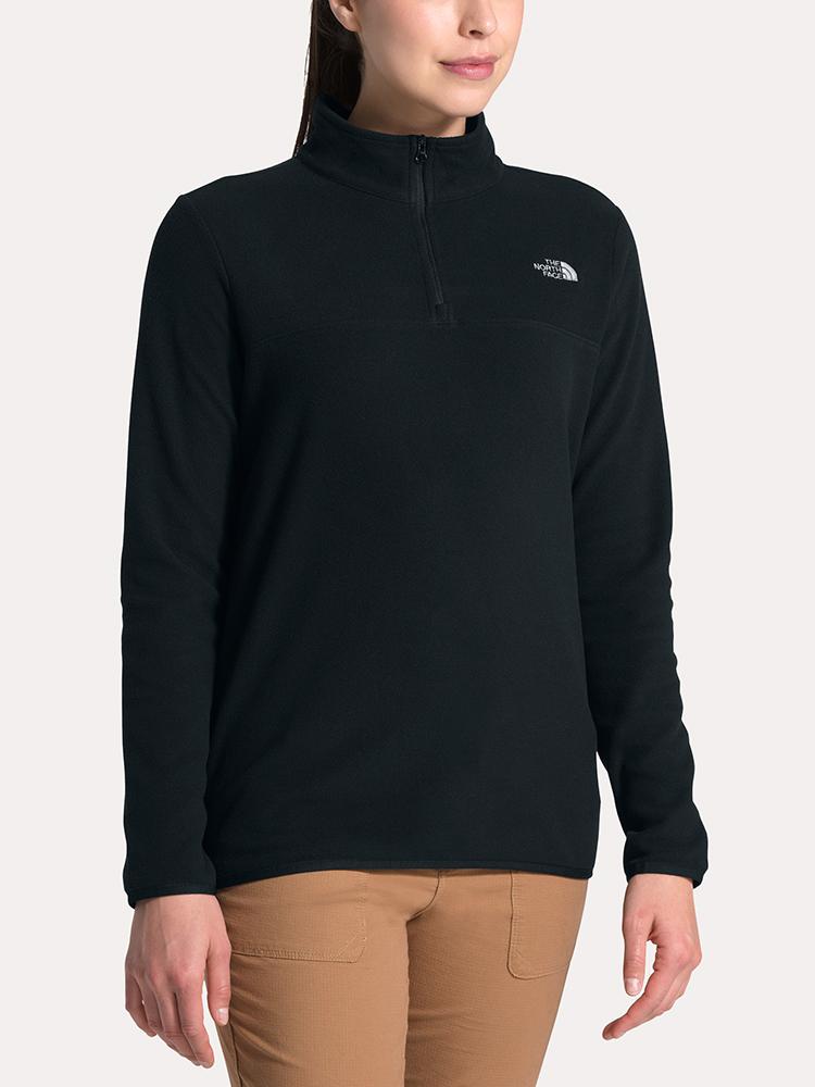 The North Face Women's TKA Glacier 1/4 Zip Jacket - Saint Bernard