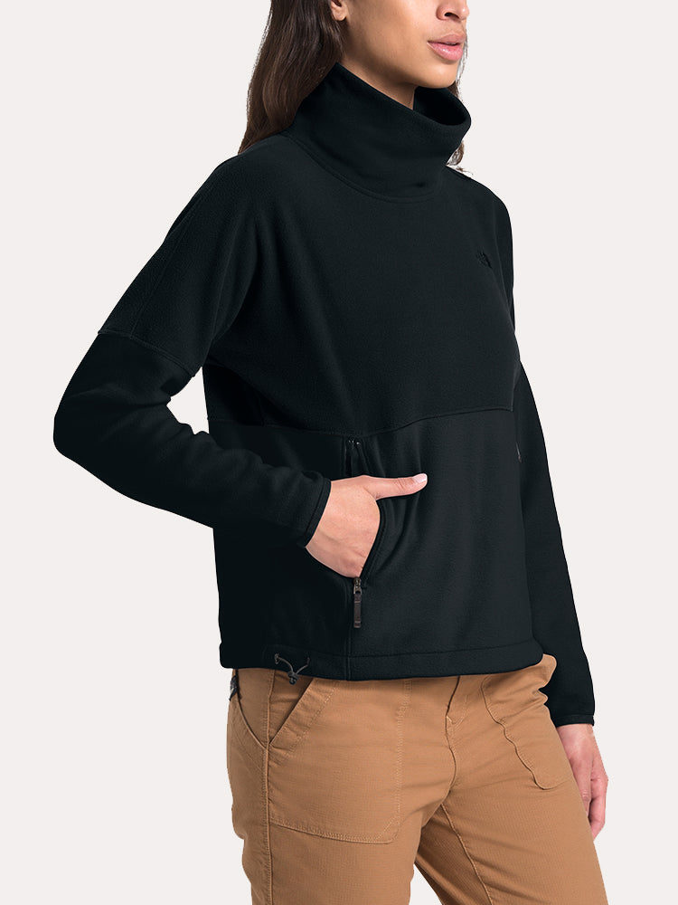 The North Face Women's TKA Glacier Funnel-Neck Pullover - Saint Bernard