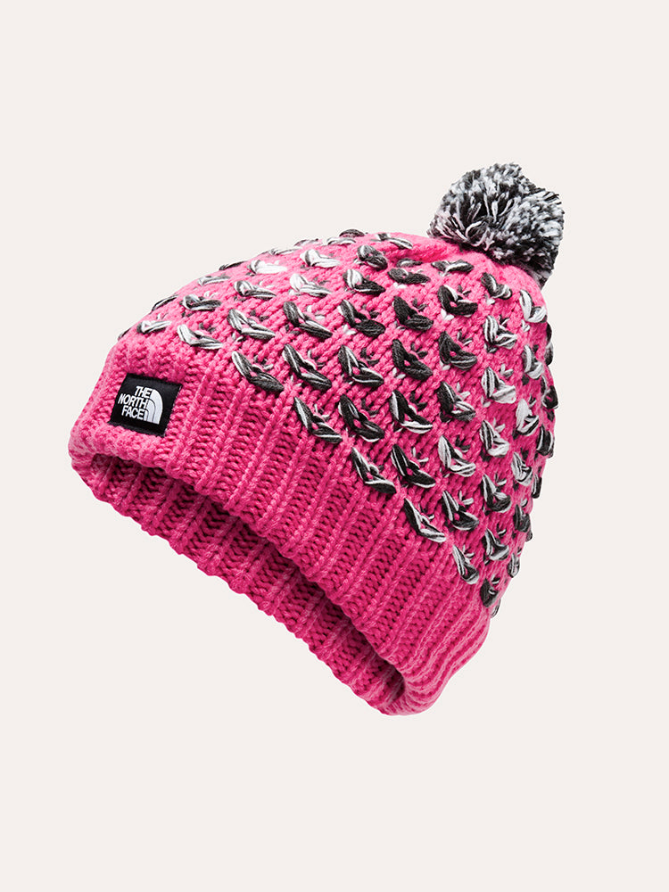 The North Face Girls' Chunky Pom Beanie