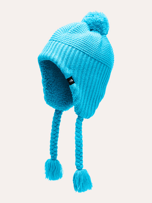 The North Face Girls' Purrl Stitch Earflap Beanie