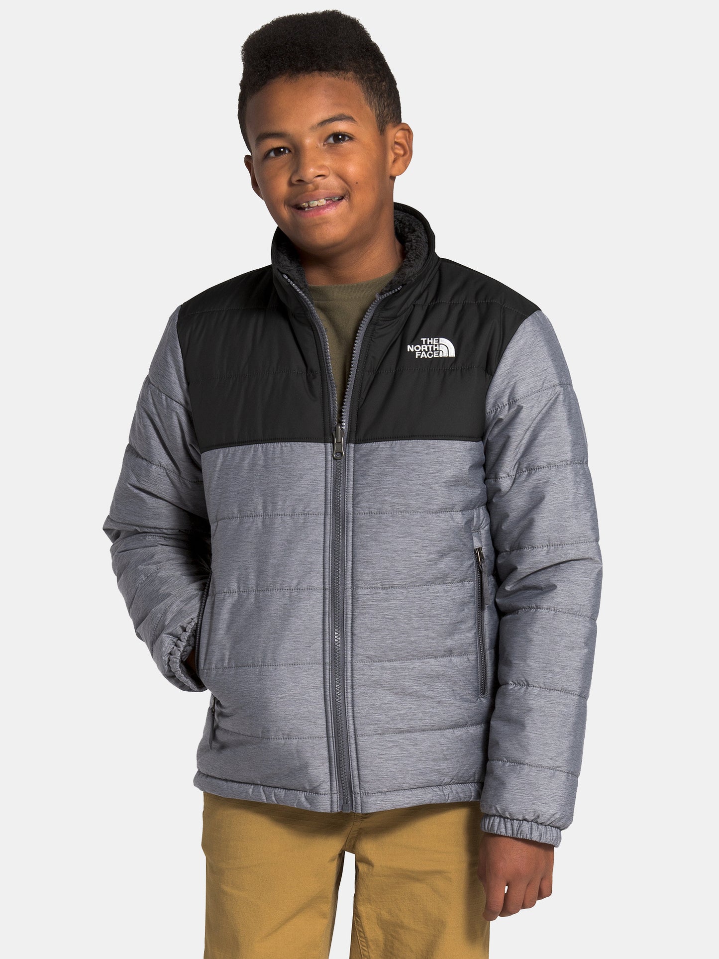 The North Face Boys' Reversible Mount Chimborazo Jacket - Saint Bernard