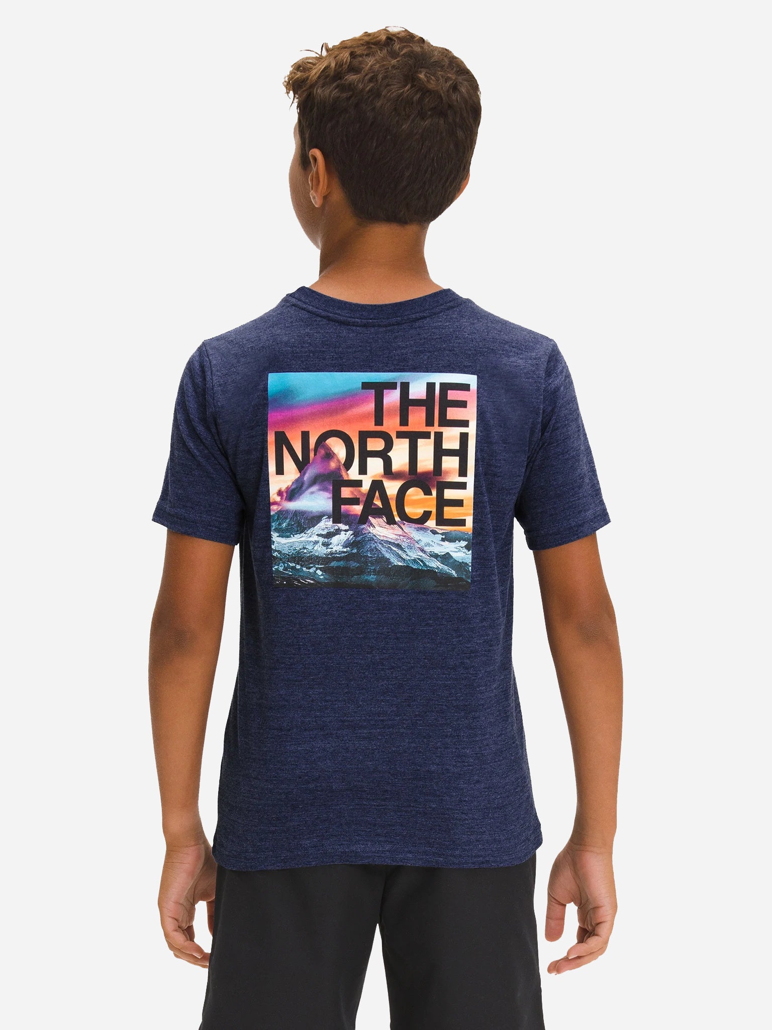 The North Face Kids' Short Sleeve Tri-Blend T-Shirt - Saint Bernard